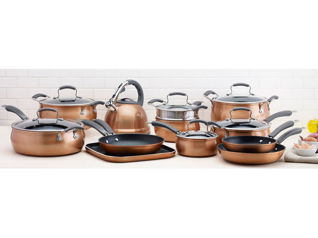 Epicurious 11-pc. Aluminum Cookware Set