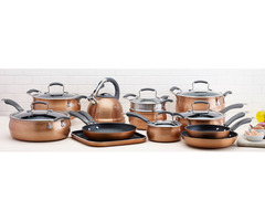 Epicurious 11 Pieces Cookware Set - Free Shipping