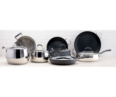 Epicurious 11 Pieces Cookware Set - Free Shipping
