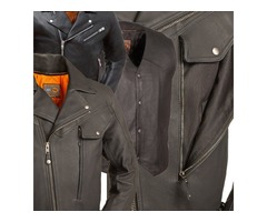 Leather Concealed Carry Vest - Genuine Leather