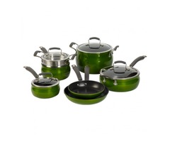 Epicurious Sage Green Cookware Set and Collections