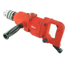 Industrial Mega-Duty D-Handle Reversible Air Drill, 5/8 Jacobs Keyed Chuck, 1000 rpm, 1.2 HP